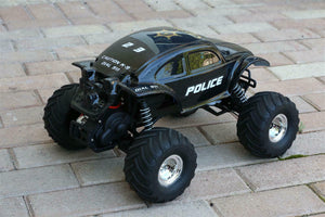 Custom Buggy Body Police Sheriff for Traxxas 1/10 Bigfoot / Stampede Truck Shell