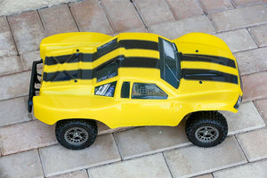 Custom Body Bumble Bee Style for ARRMA Senton 4x4 3S / 6S BLX Cover Shell Slash