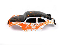 Load image into Gallery viewer, Custom Bug Body Muddy Orange/WB Shell for ARRMA 1/8 Nero 6S BLX VW Baja Beetle
