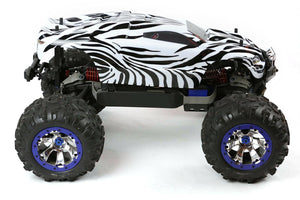 Custom Body Zebra Style for Traxxas 1/10 Summit Truck Car Shell Cover 1:10