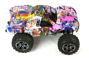 Custom Body Graffiti Pink Pig for Traxxas T / E Maxx Shell Cover 3911R E-Maxx