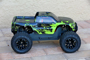 Custom Body Green Muddy Splash for ARRMA GRANITE 4X4 2WD 3S BLX 1/10 Cover Shell