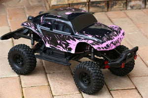 Custom Buggy Body Muddy Pink for Traxxas TRX-4 Trail Crawler Truck Car Shell