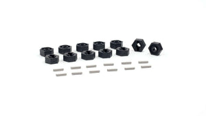 12pc Hex Wheel Hub 12mm for Traxxas Rustler Stampede Slash Bigfoot TRX 1654