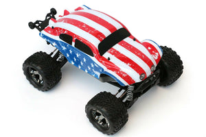 Custom Buggy Body American Flag for Traxxas Stampede 1/10 Truck Car Shell 1:10