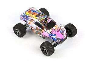 Custom Body Graffiti Pig for Traxxas Rustler 2WD 1/10 Truck Car Shell Cover 1:10