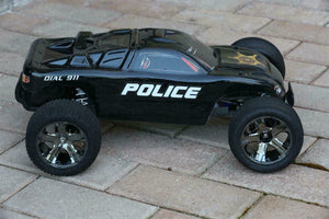 2pk Set Custom Police Sheriff for Traxxas Rustler 2WD 1/10 Truck Car Shell Cover