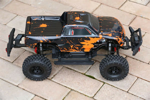 Custom Body Muddy Orange for Traxxas TRX-4 Trail Crawler Truck Car Shell