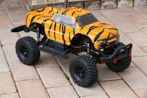 Custom Body Tiger Style for Traxxas TRX-4 Trail Crawler Truck Car Shell