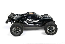 Load image into Gallery viewer, Custom Body Police Car Style for Traxxas 1/10 Rustler 4x4 Truck Shell Cover
