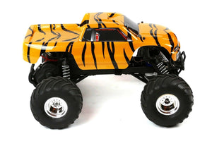 Custom Body Tiger Style for Traxxas 1/10 Bigfoot / Stampede Truck Shell 1:10