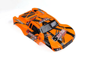 Custom Body Orange for Traxxas 1/10 Slash Truck Car Shell Cover 1:10