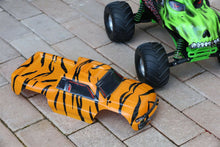 Load image into Gallery viewer, Custom Body Tiger Style for Traxxas Skully Grave Digger 1/10 Truck Car Shell
