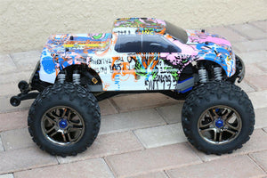 Custom Body Graffiti Pink Pig Style for Traxxas T / E Maxx Shell Cover E-Maxx