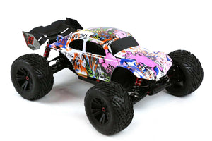 Custom Buggy Body Graffiti Pig for ARRMA 1/8 Kraton 6S BLX Truck Car Cover Shell