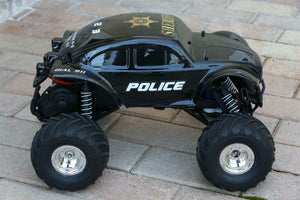 Custom Buggy Body Police Sheriff for Traxxas 1/10 Bigfoot / Stampede Truck Shell