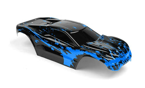 Custom Body Muddy Blue for Traxxas 1/10 Rustler 4x4 Truck Shell Cover