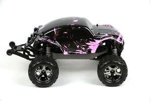 Custom Body Muddy Bug Pink for Traxxas Stampede 1/10 Truck Car Shell Cover 1:10