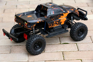 Custom Body Muddy Orange for Traxxas TRX-4 Trail Crawler Truck Car Shell