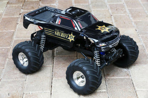 Custom Body Police Style for Traxxas Bigfoot Stampede 1/10 Truck Shell Cover