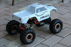 Custom Body Police Sheriff for Redcat Racing Rockslide / Everest 1/10 Crawler