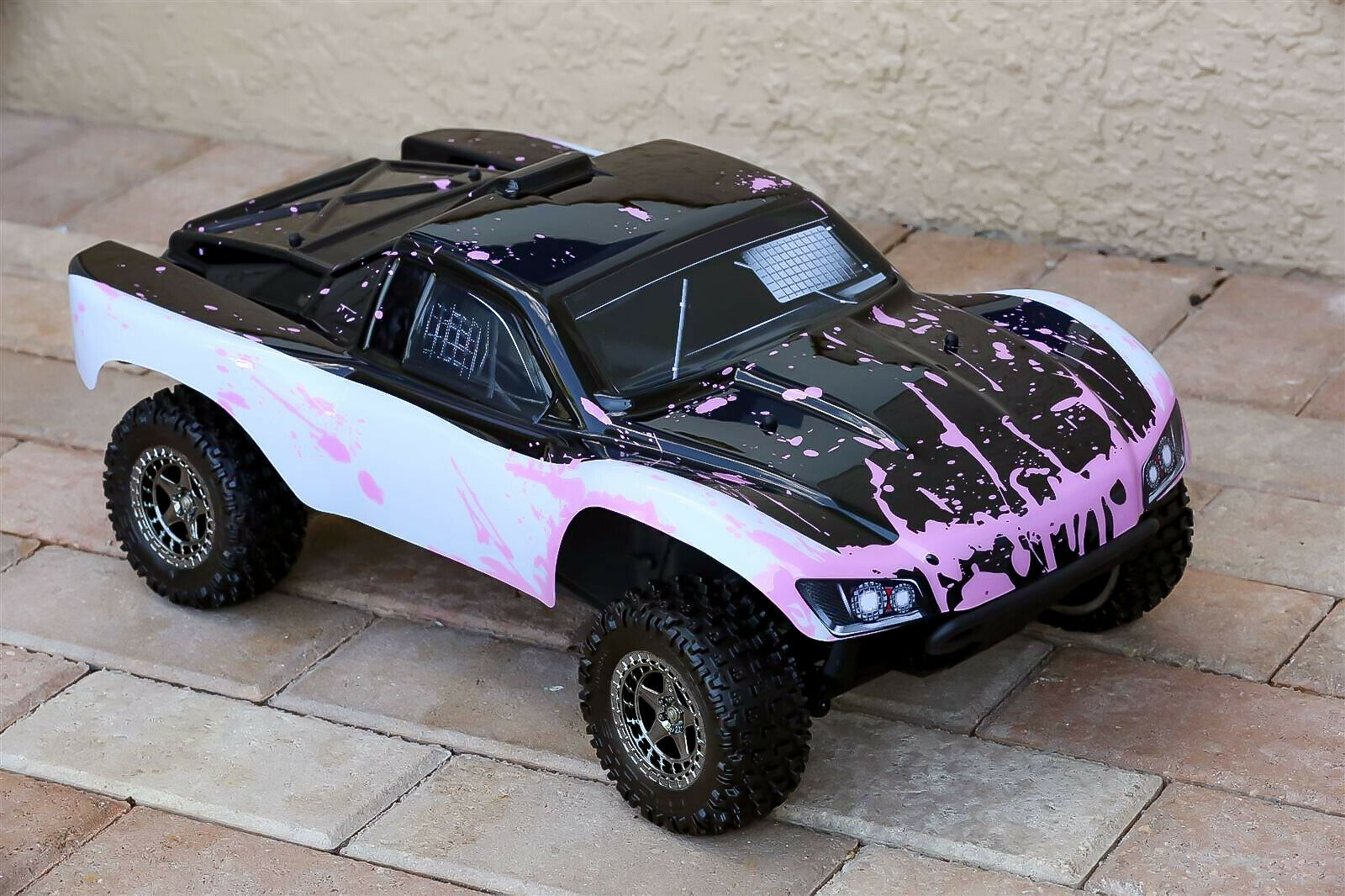 Custom Body Muddy Splash WB Pink for ARRMA Senton 4x4 3S / 6S BLX Cover Shell