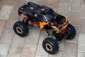 Custom Body Muddy Orange for Redcat Racing Rockslide / Everest 1/10