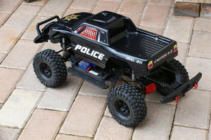 Custom Body Police Sheriff Style for Traxxas TRX-4 Trail Crawler Truck Car Shell