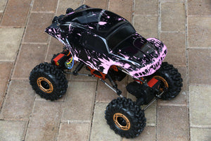 Custom Buggy Body Muddy Pink for Redcat Rockslide / Everest 1/10 Crawler