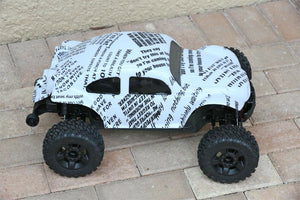 Custom Body Funny Joke Buggy for ARRMA BIGROCK BLX 1/10 MONSTER RC TRUCK