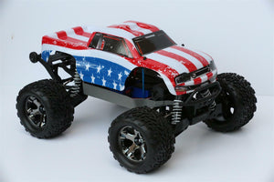 Custom Body American Flag Style for Traxxas Stampede 1/10 Truck Car Shell Cover