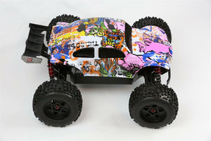 Custom Buggy Body Graffiti Pig for ARRMA Outcast Notorious 1/8 Car Cover Shell