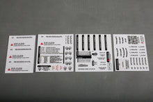 Load image into Gallery viewer, Sticker Set ID Marking Decal for DJI Phantom 3 Standard White/Black
