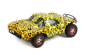 Custom Body Cheetah Style for Traxxas 1/10 Slash Truck Car Shell Cover 1:10