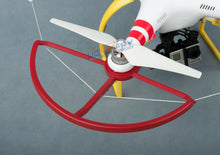 Load image into Gallery viewer, 2x Red &amp; 2x White Snap On/Off Prop Guards for DJI PHANTOM UPair UP Air Autel
