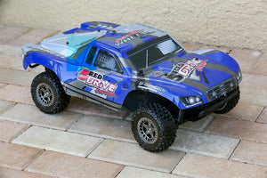 Custom Body Blue for ARRMA Senton 4x4 3S / 6S BLX Cover Shell Slash