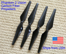 Load image into Gallery viewer, 9443 Carbon Fiber Propeller Set of 4 CW/CCW DJI Phantom All Version QR X350
