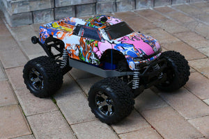 Custom Body Graffiti Pig for Traxxas Stampede 1/10 Truck Car Shell Cover 1:10