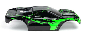 Custom Body Muddy Green for Traxxas 1/10 Rustler 4x4 Truck Shell Cover