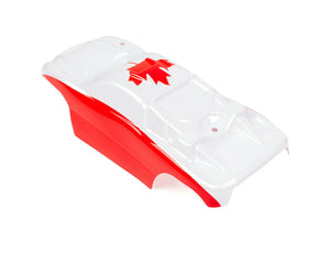 Custom Body Canada Flag for Traxxas Rustler 2WD 1/10 Truck Car Shell Cover