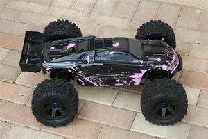 Custom Body Muddy Pink for Traxxas E-Revo 2.0 1/10 Truck Car Shell Cover 1:10