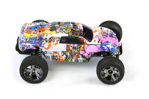 Custom Body Graffiti Pig for Traxxas Rustler 2WD 1/10 Truck Car Shell Cover 1:10