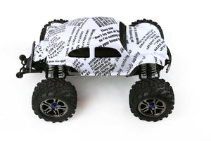 Custom Buggy Body Funny Sayings for Traxxas T / E Maxx Shell Cover 3911R E-Maxx