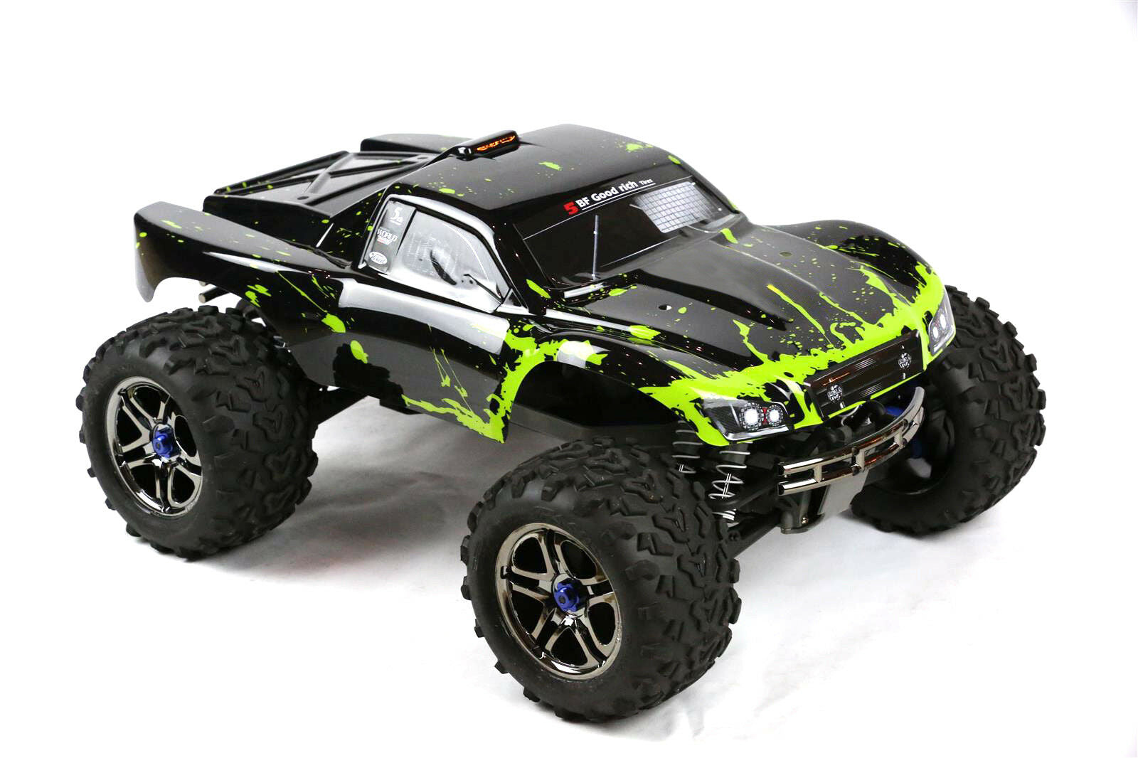 Custom Body Muddy Green for Traxxas T / E Maxx Shell Cover 3911R E-Maxx