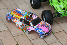 Load image into Gallery viewer, Custom Body Graffiti for Traxxas Skully Grave Digger 1/10 Truck Car Shell
