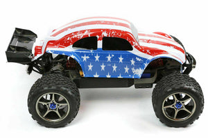 Custom Buggy Body American Flag for Traxxas E-Revo 2.0 1/10 Truck Car Shell 1:10