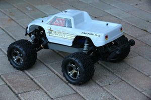 Custom Body Police Sheriff White for Traxxas Stampede 1/10 Truck Car Shell