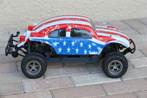 MOD REQUIRED READ! Custom Buggy Body USA Flag Style Beetle Bug for ARRMA Senton