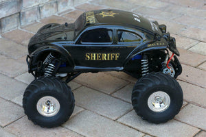 Custom Buggy Body Police Sheriff for Traxxas 1/10 Bigfoot / Stampede Truck Shell