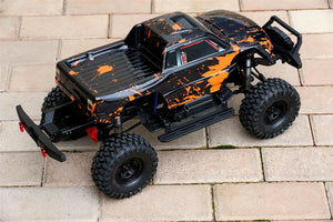 Custom Body Muddy Orange for Traxxas TRX-4 Trail Crawler Truck Car Shell